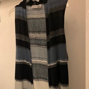 Chicos Duster Vest Lightweight Knit Soft